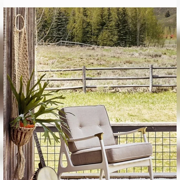 Anthro macrame hanging planter - Picture 2 of 2